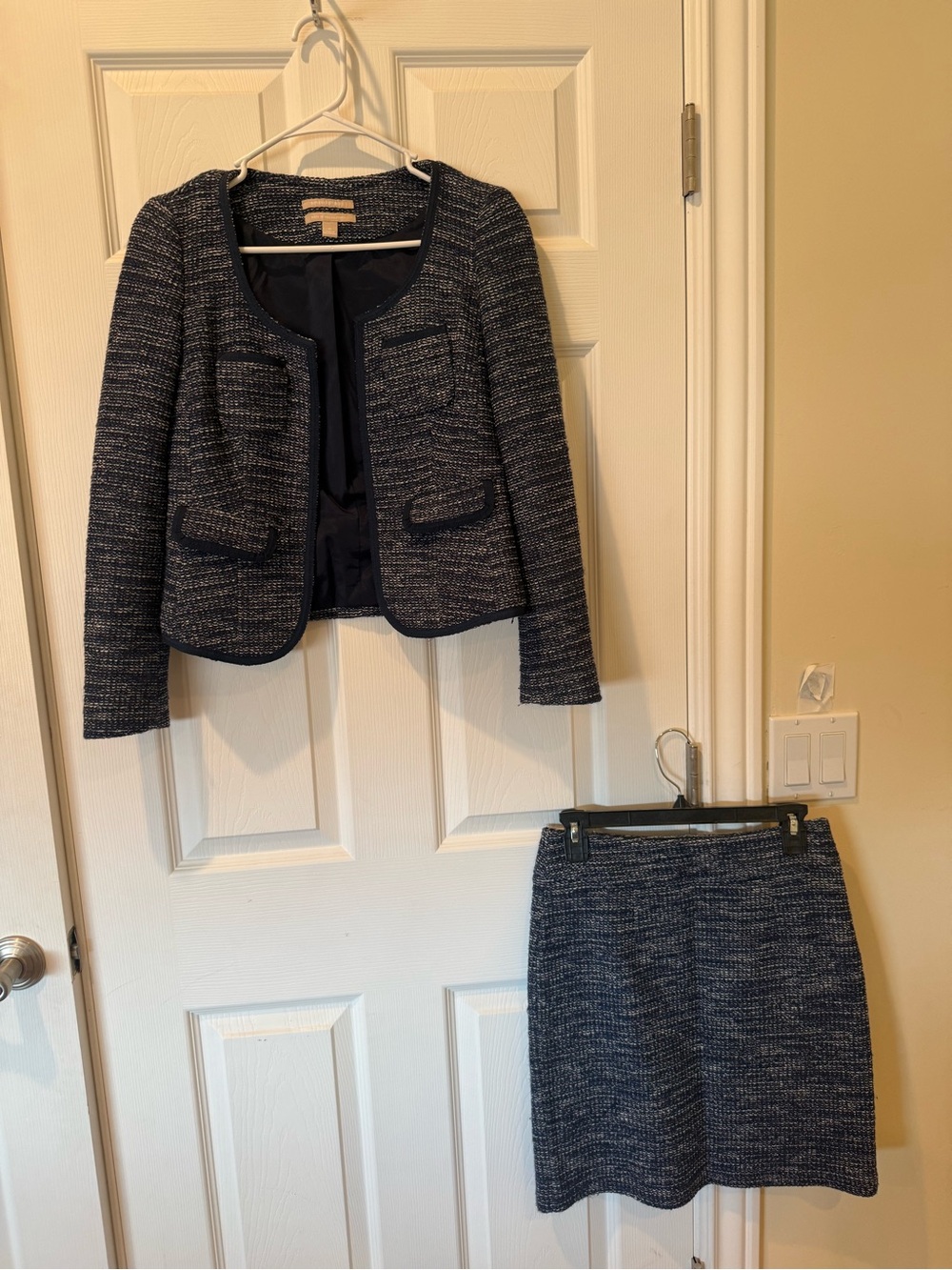 Tweed Banana Republic Suit Set